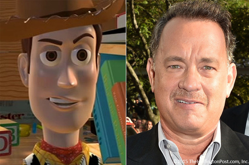 15.Sheriff Woody - Tom Hanks