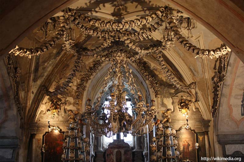 7. Sedlec Ossuary in the Czech Republic
