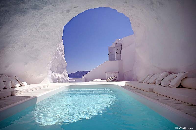 3. Katikies Hotel - Santorini, Greece