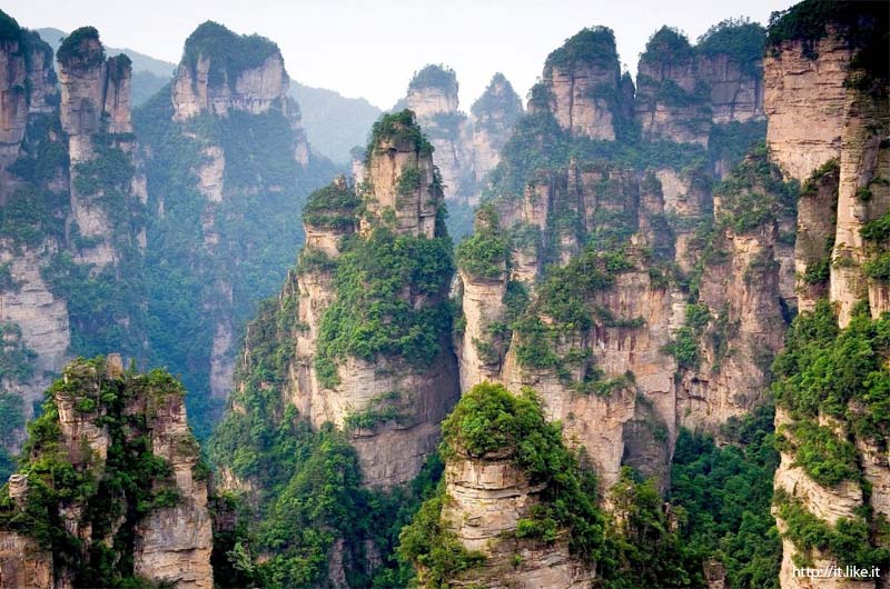 3. Tianzi Mountains - China