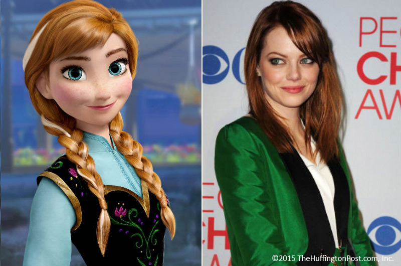 3. Anna Little Princess Frozen - Emma Stone