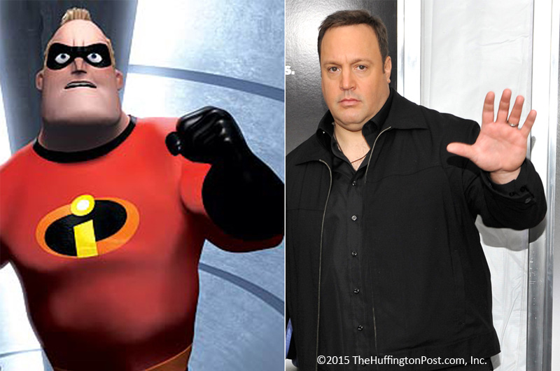 6. Mr Incredible - Kevin James